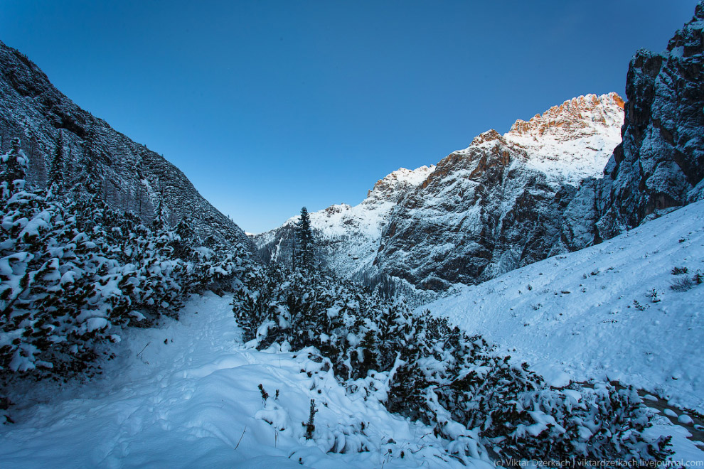 Живописный поход в сердце Альп (Фоторепортаж)