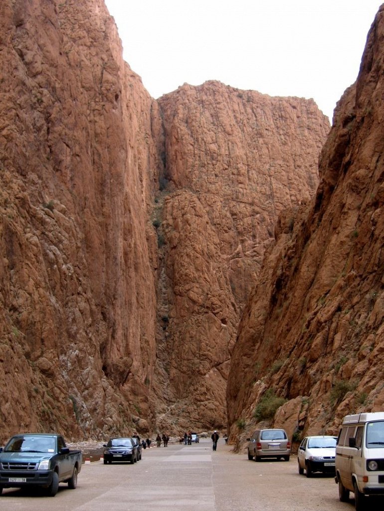 Ущелье Тодра в Марокко