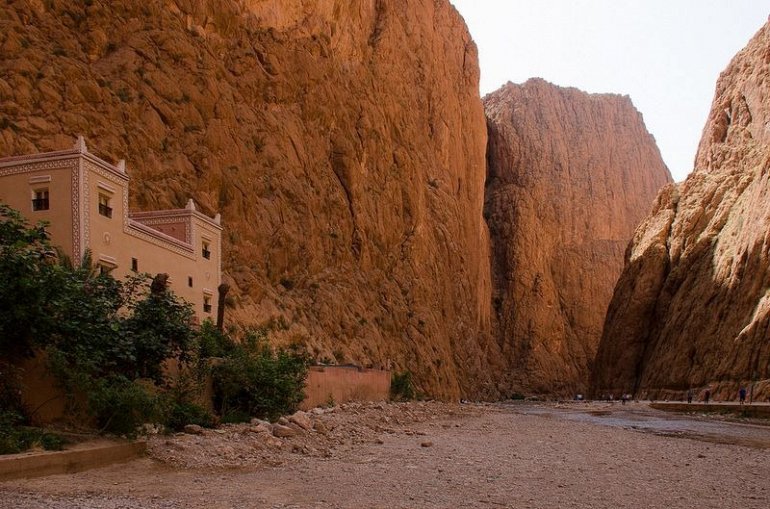 Ущелье Тодра в Марокко