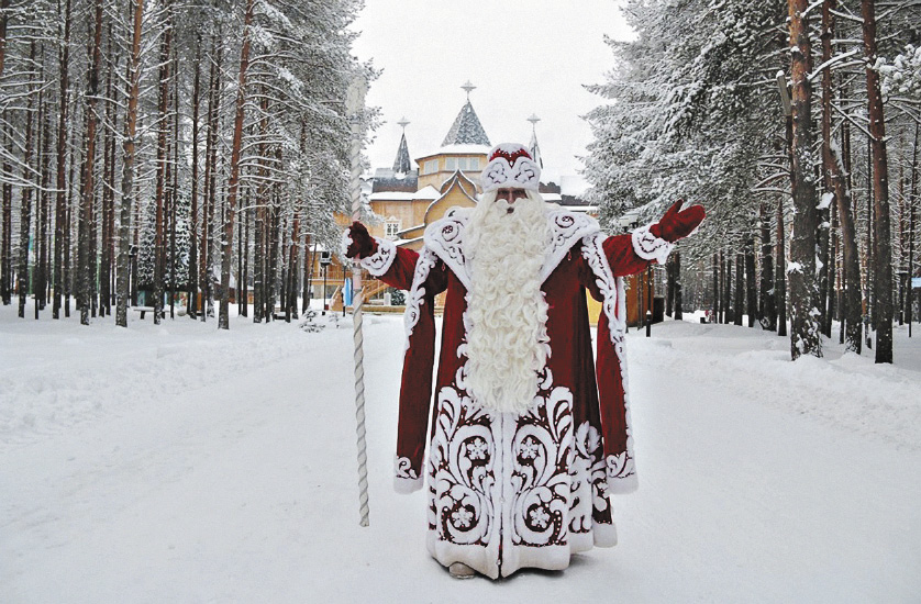 «Ворота Севера»: Дед Мороз приветствует гостей и приглашает посетить свои владения.