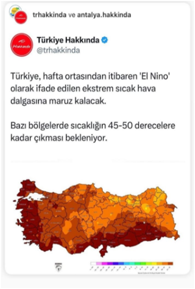 В Турции обещают экстремальную жару, а в Сочи пока идут дожди