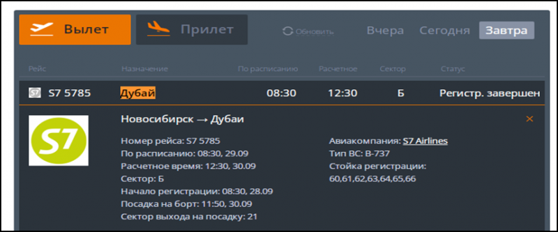 Задержанные рейсы S7 Airlines: что известно к этому часу