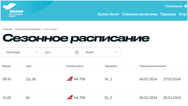 Авиакомпании отложили возобновление рейсов в аэропорт Краснодара