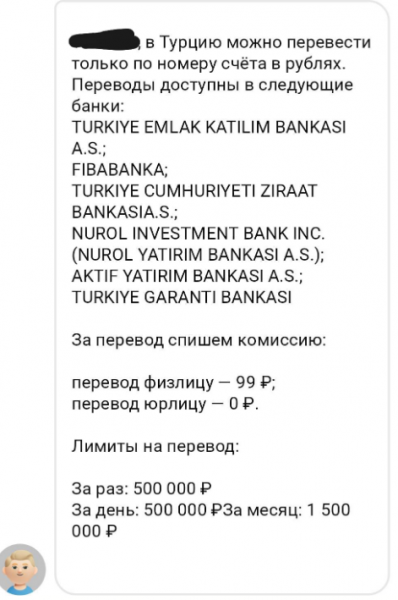 Туристы могут отправлять деньги в Турцию через Альфа-Банк
