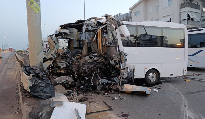 В Анталье разбился автобус с российскими туристами