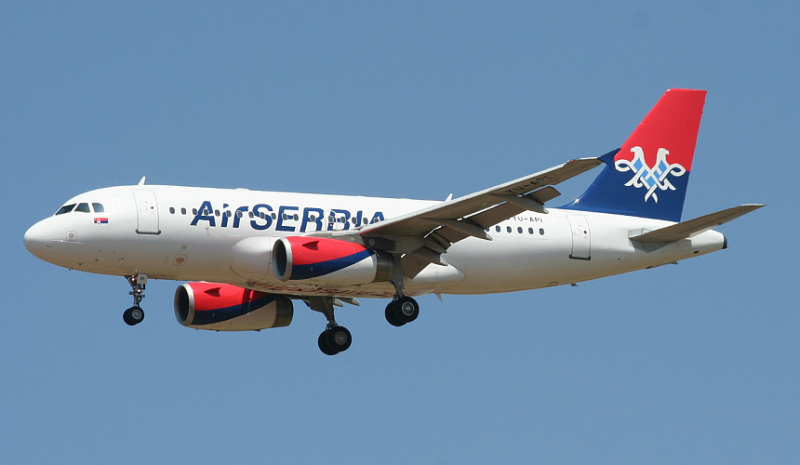 Авиакомпания Air Serbia отменила рейсы из Сочи и Казани